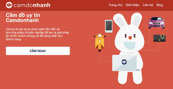 Hướng dẫn cách đăng ký cầm đồ Online tại Camdonhanh